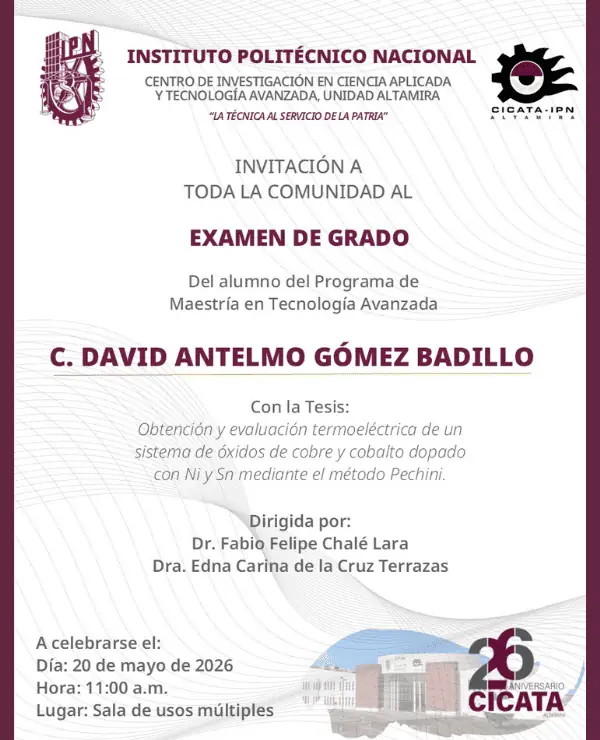 Examen Dantelmo