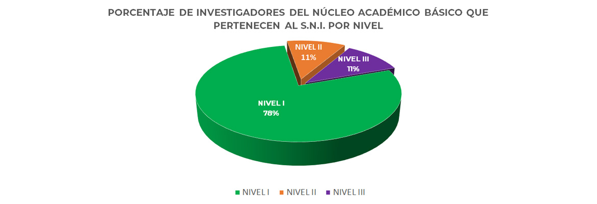 Núcleo Básico SNI por Nivel