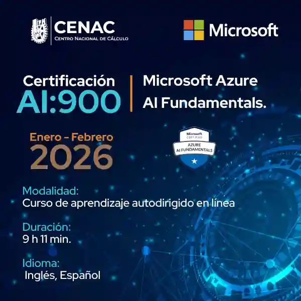 Certificación AI-900: Microsoft Azure AI Fundamentals Enero - Febrero de 2026